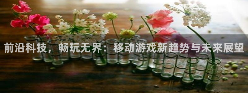 高德娱乐平台负责人：前沿科技，畅玩无界：移动游戏新趋势与未来