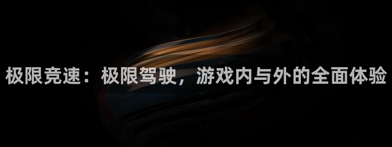 高德娱乐平台登录：极限竞速：极限驾驶，游戏内与外的全面体验