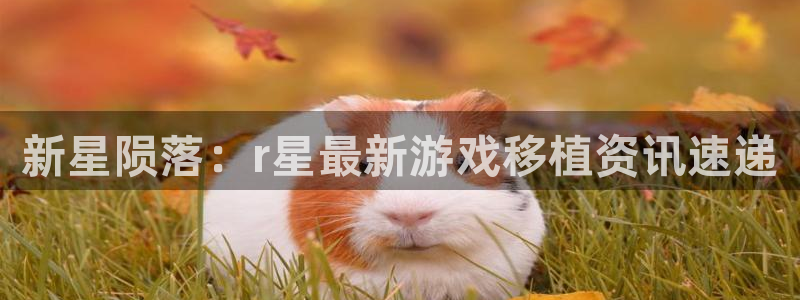 高德娱乐app：新星陨落：r星最新游戏移植资讯速递